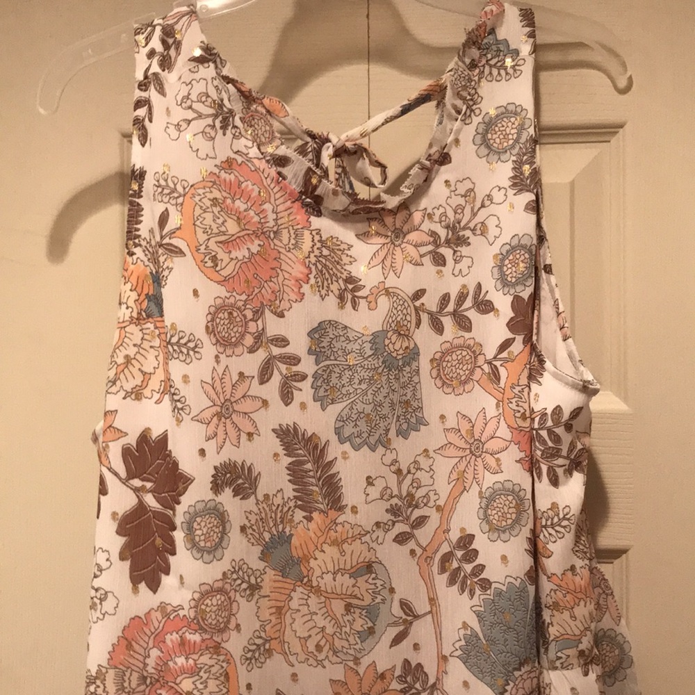 Loft Peplum Tank